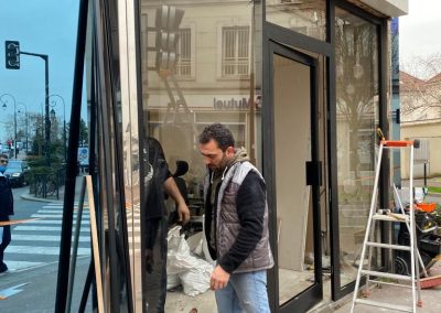 Façade de magasin
